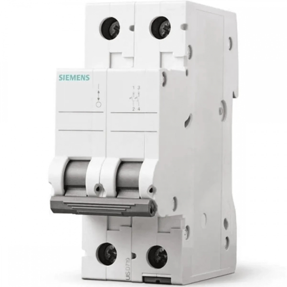 Disjuntor 5SL Din B Bipolar 16A - Siemens#SIMONLEX#