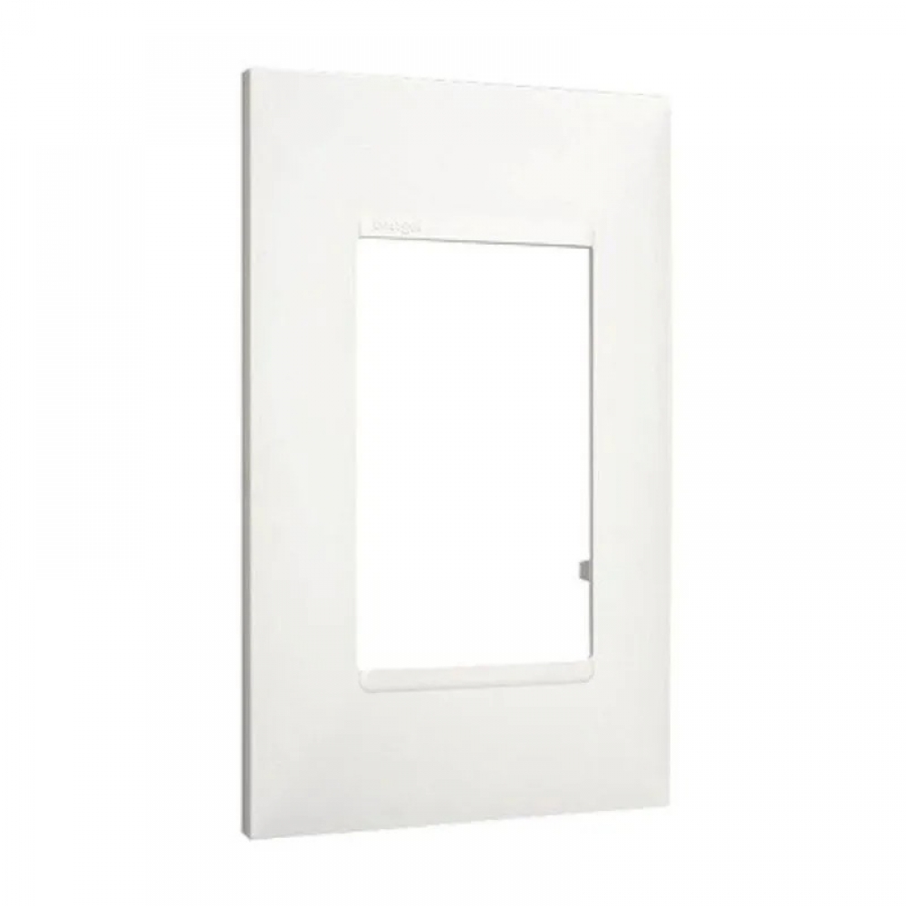 Placa 4X2 Para 3 Postos Sem Suporte Pial Plus - Branco#SIMONLEX#