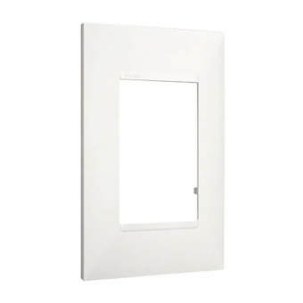 Placa 4X2 Para 3 Postos Sem Suporte Pial Plus - Branco#SIMONLEX#