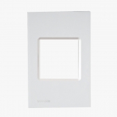 Placa 4x2 2 Modulo S/Suporte Delta - Soprano#SIMONLEX#