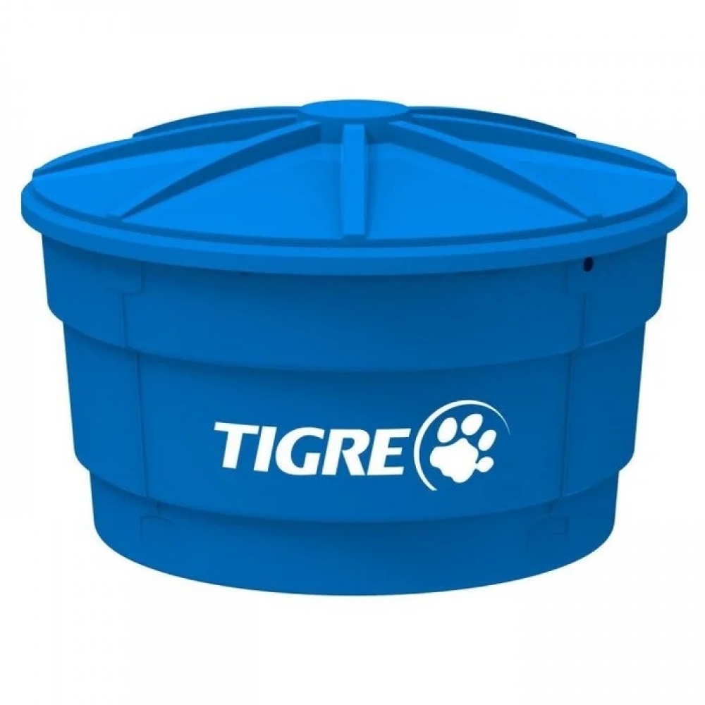 Caixa D'Água 1000L com Tampa - Tigre#SIMONLEX#